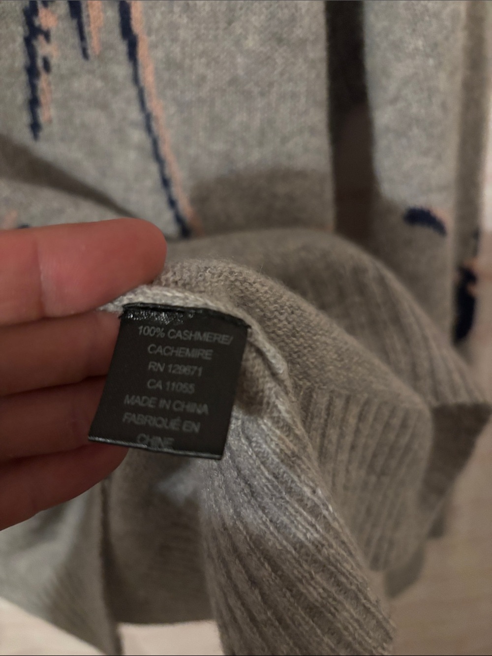 360 Cashmere palm tree sweater - Picture 3 of 4
